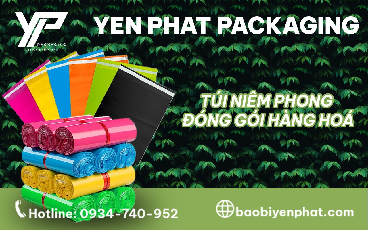  Dịch vụ in ấn logo thương hiệu lên túi niêm phong đóng gói hàng hoá