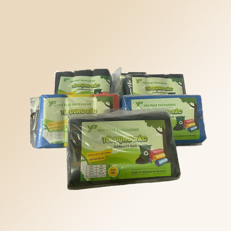 Túi rác cuộn tự huỷ sinh học Bao Bì Yến Phát