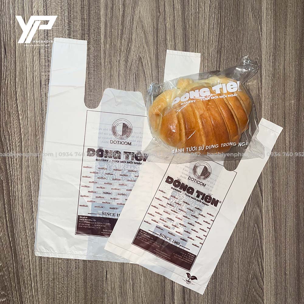 Túi hai quai in tự phân huỷ cho các nhà thuốc - Bao Bì Yên Phát