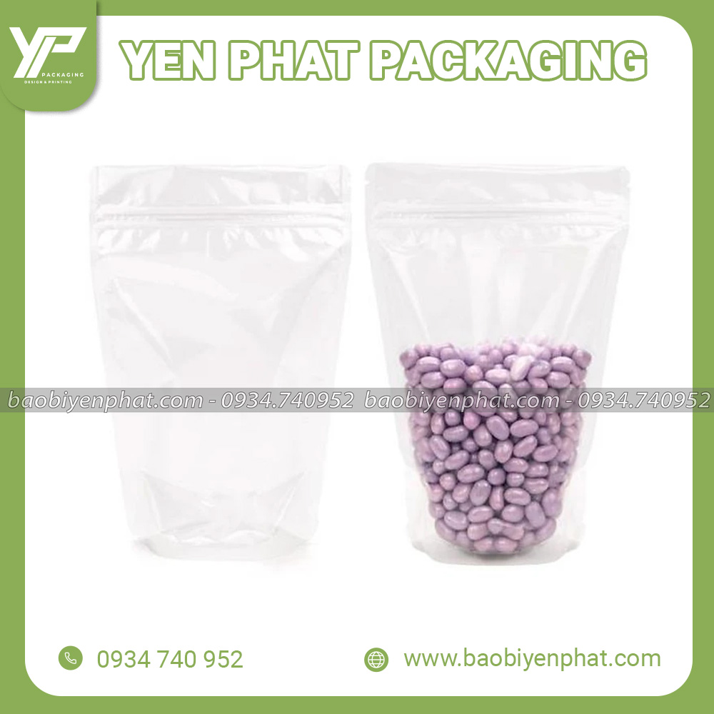 Túi zip chất liệu PE