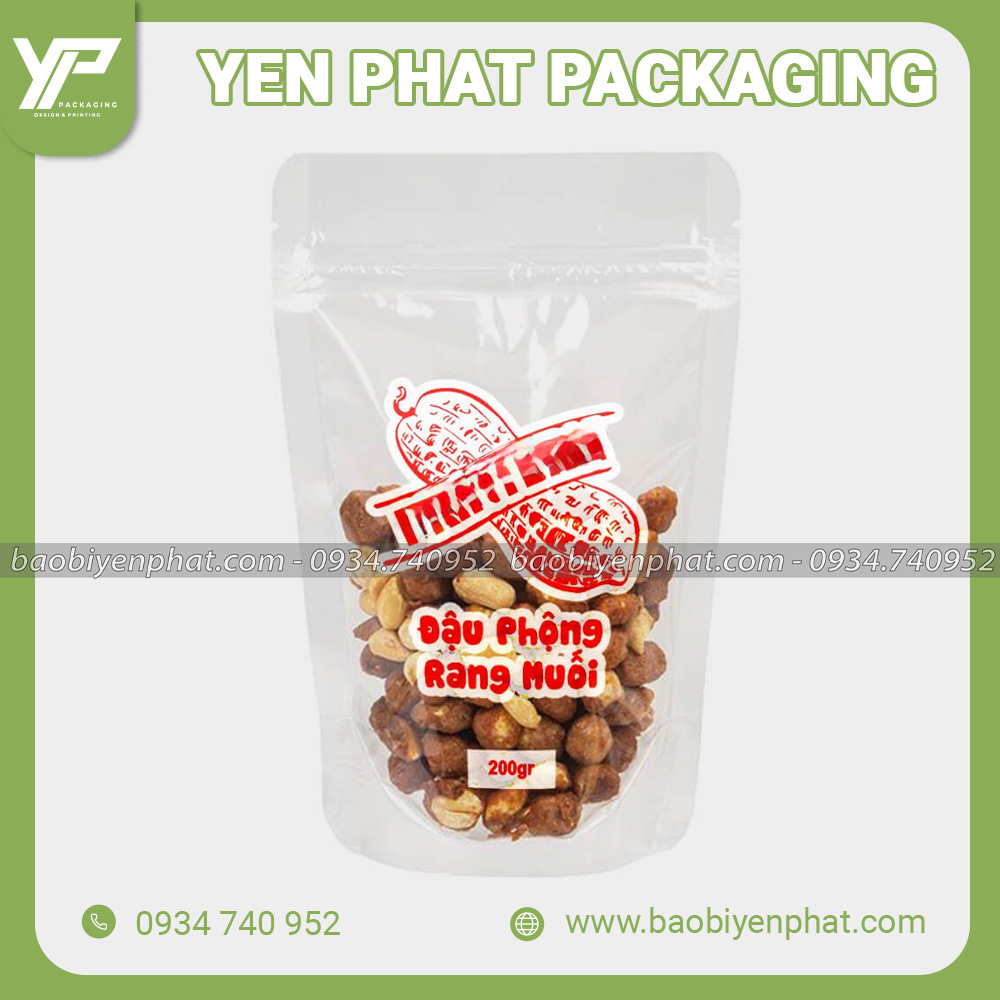 Túi zip in logo thương hiệu