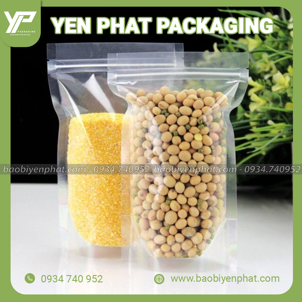 Túi zip trong đáy đứng