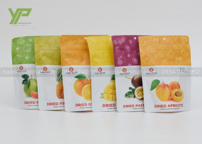 Túi zip dùng cho thực phẩm khô