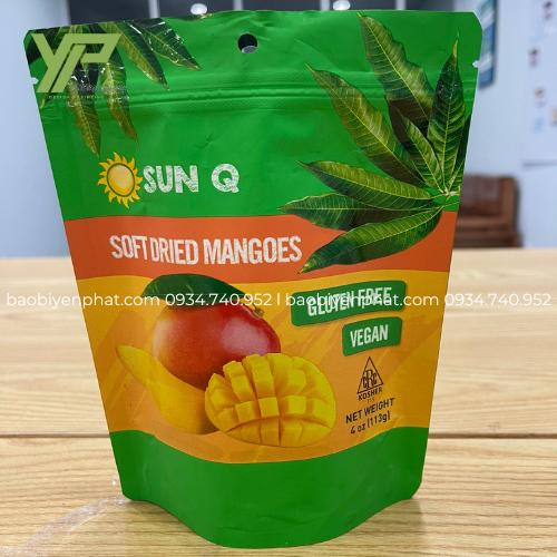 Túi zip màng ghép dẻo, chịu lực tốt